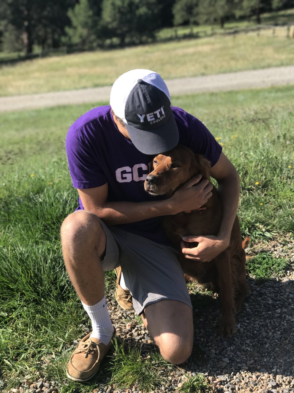  Quinn saying Good-bye to his faithful friend 
