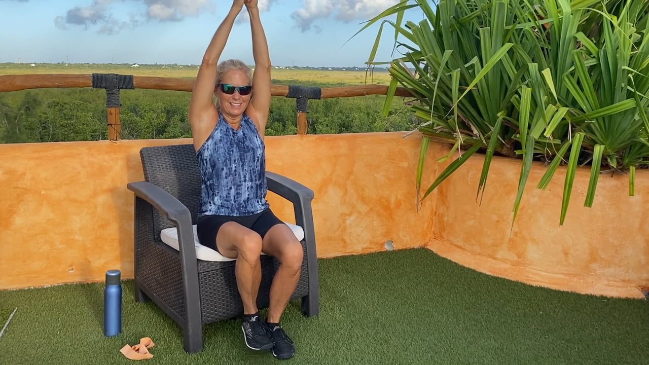 Upbeat Chair Workout In Mexico