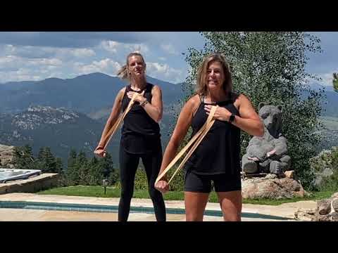 Upper Body and Standing Core In The Mountains