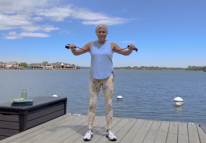 Head To Toe Lake Workout