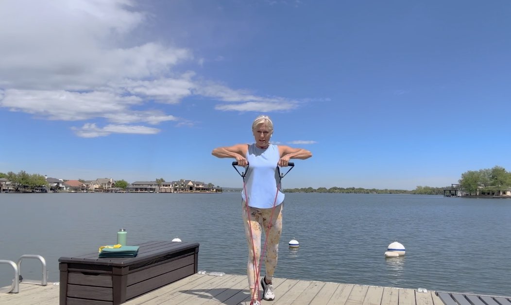 Head to Toe Workout on a Lake