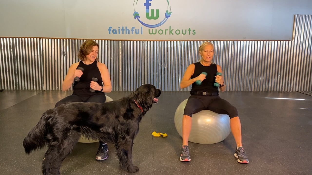 Total Body On Ball (or chair)