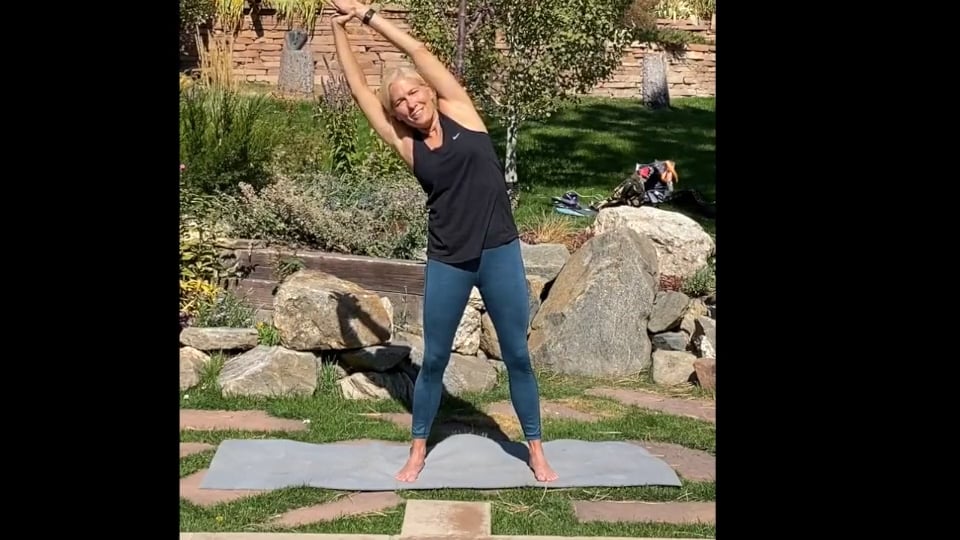 Morning Poolside Stretch