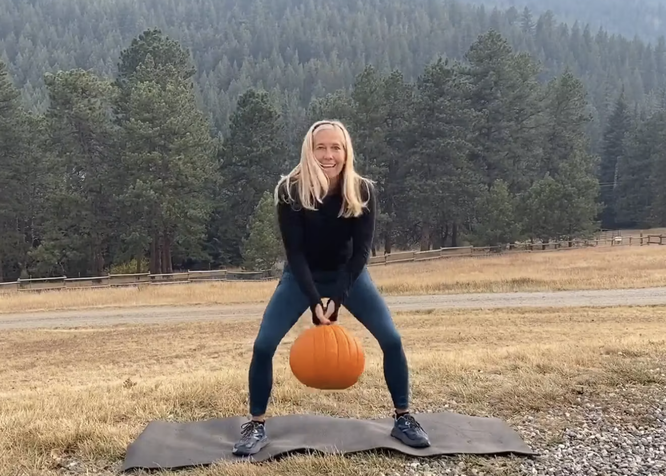 Pumpkin Workout: Do each exercise for 30 seconds!