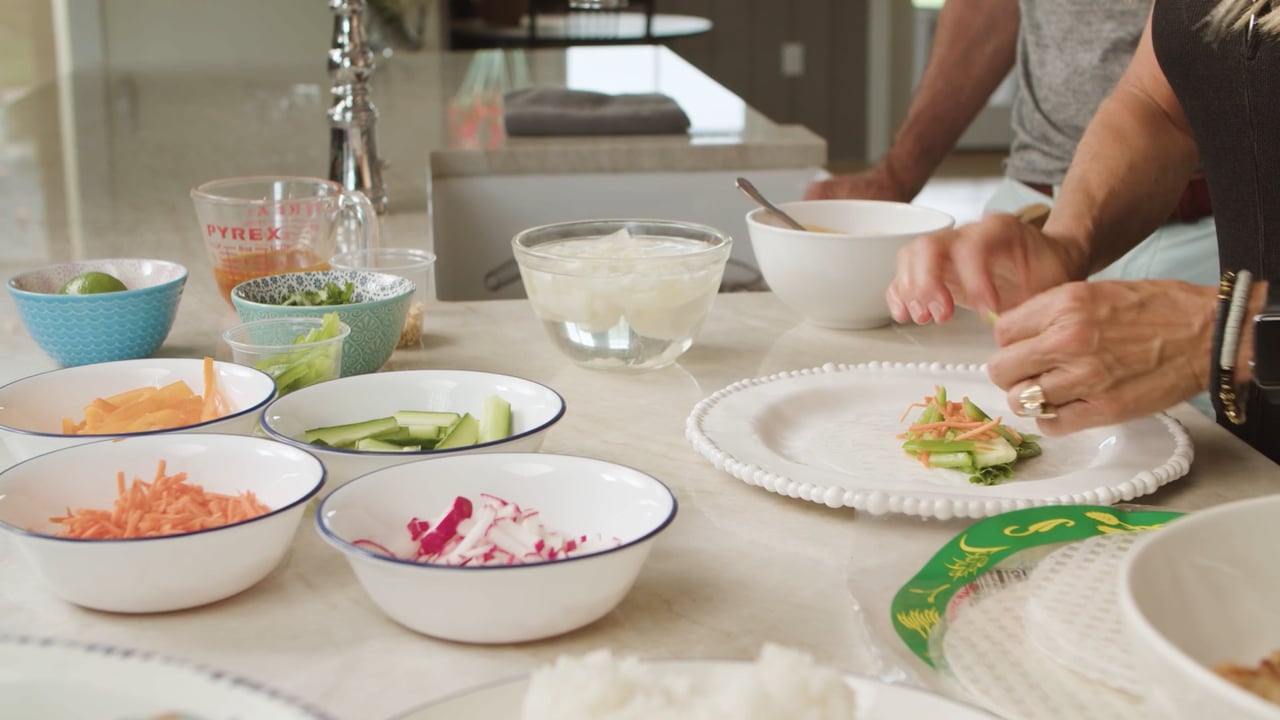 Bahn Mi Bowl & Rice Paper Veggie Wraps with Video
