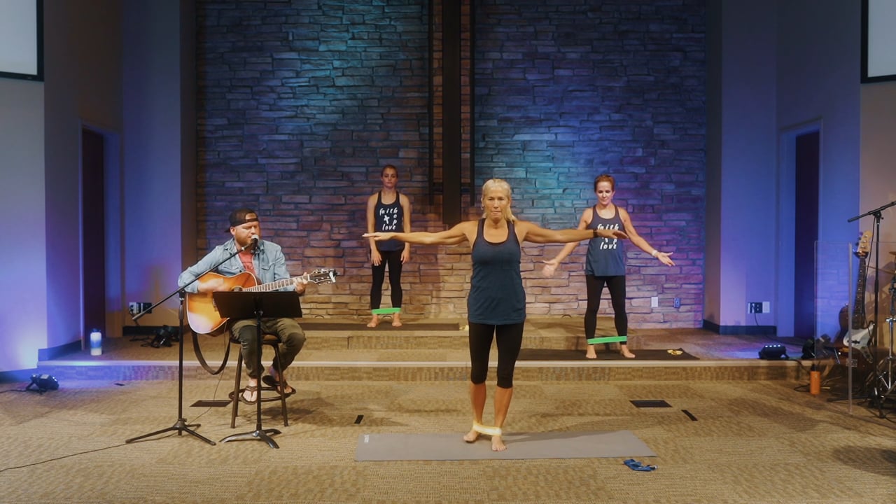 Power Stretch With Live Worship
