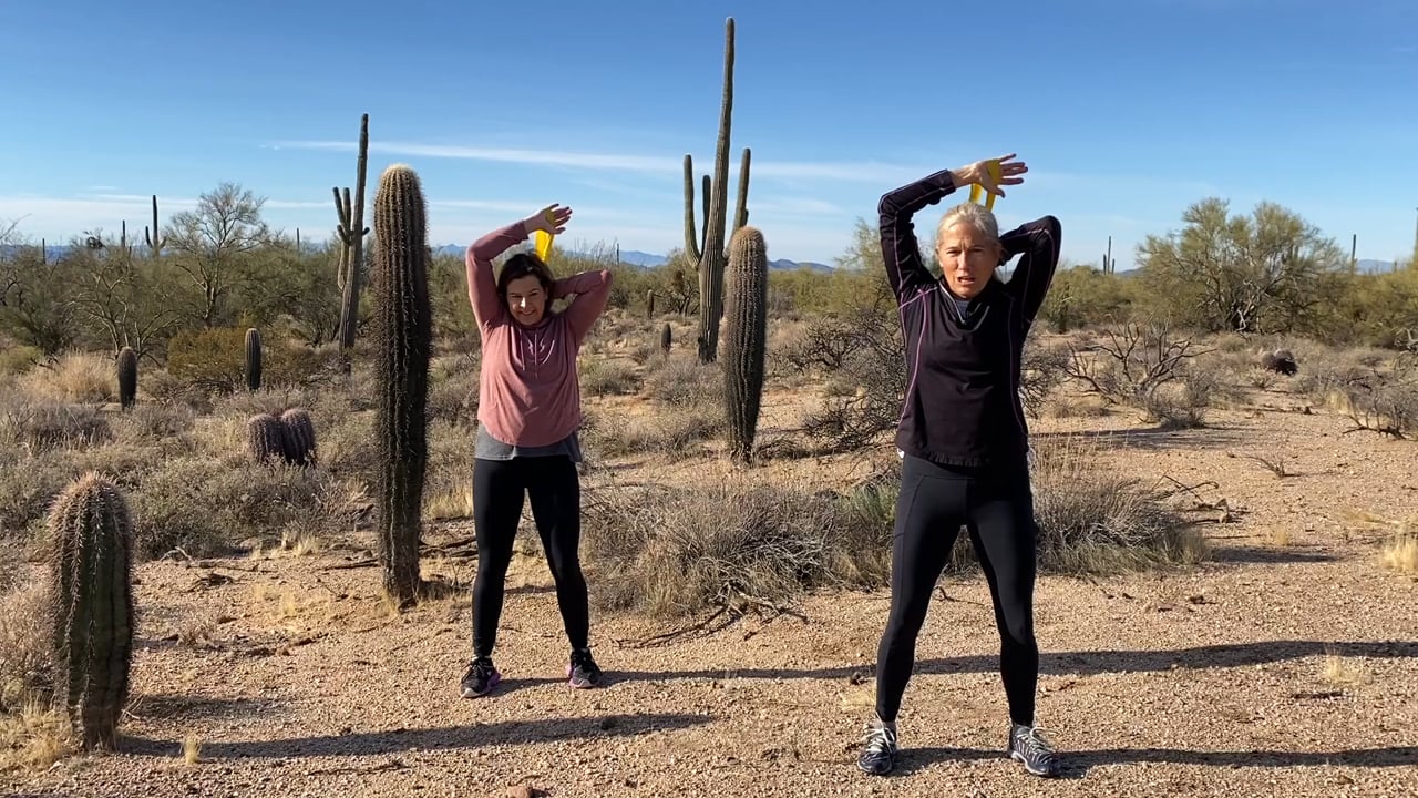 Upper Body In The Desert