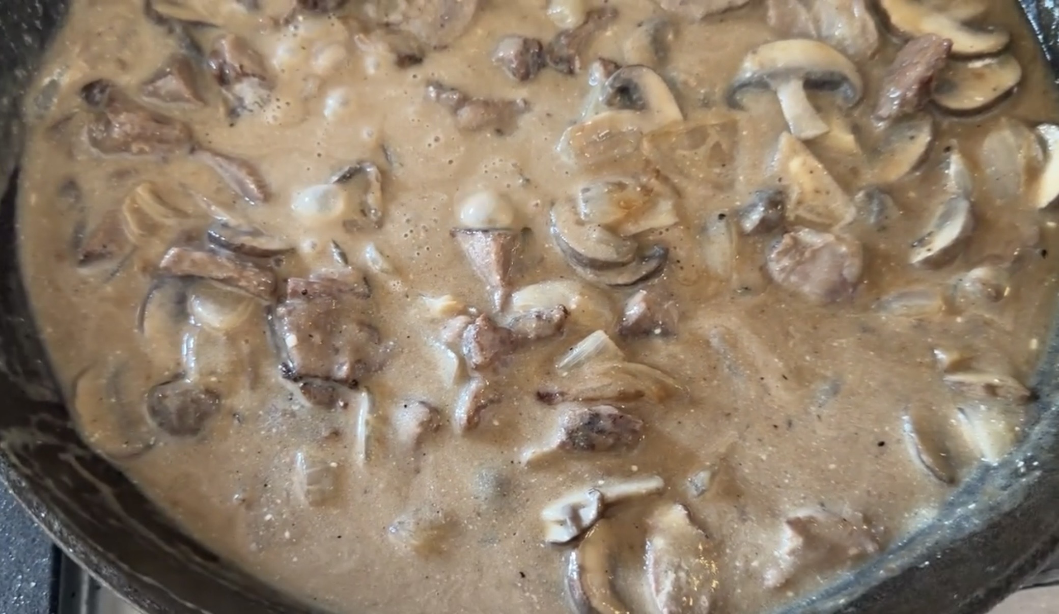 Beef Stroganoff