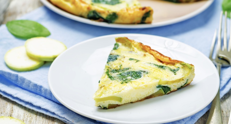 Spinach Parmesan Egg Bake - HP