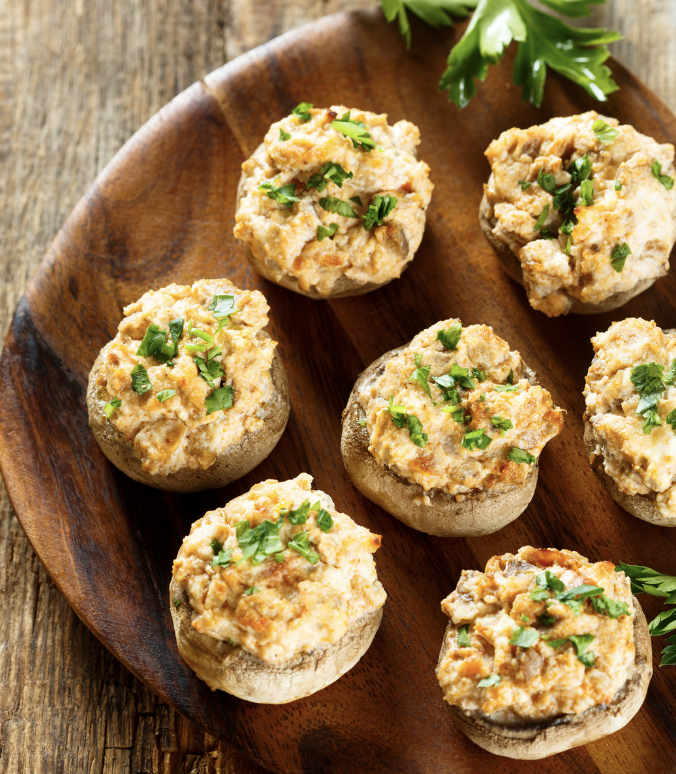 Crab Stuffed Mushrooms