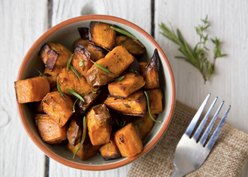 Mexican Roasted Sweet Potatoes in Air Fryer
