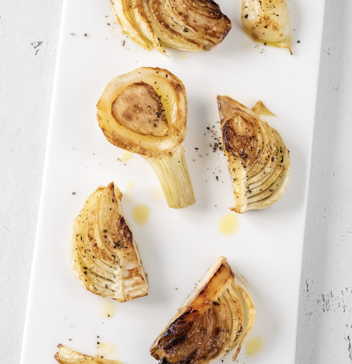 Roasted Fennel with Lemon & Parmesan