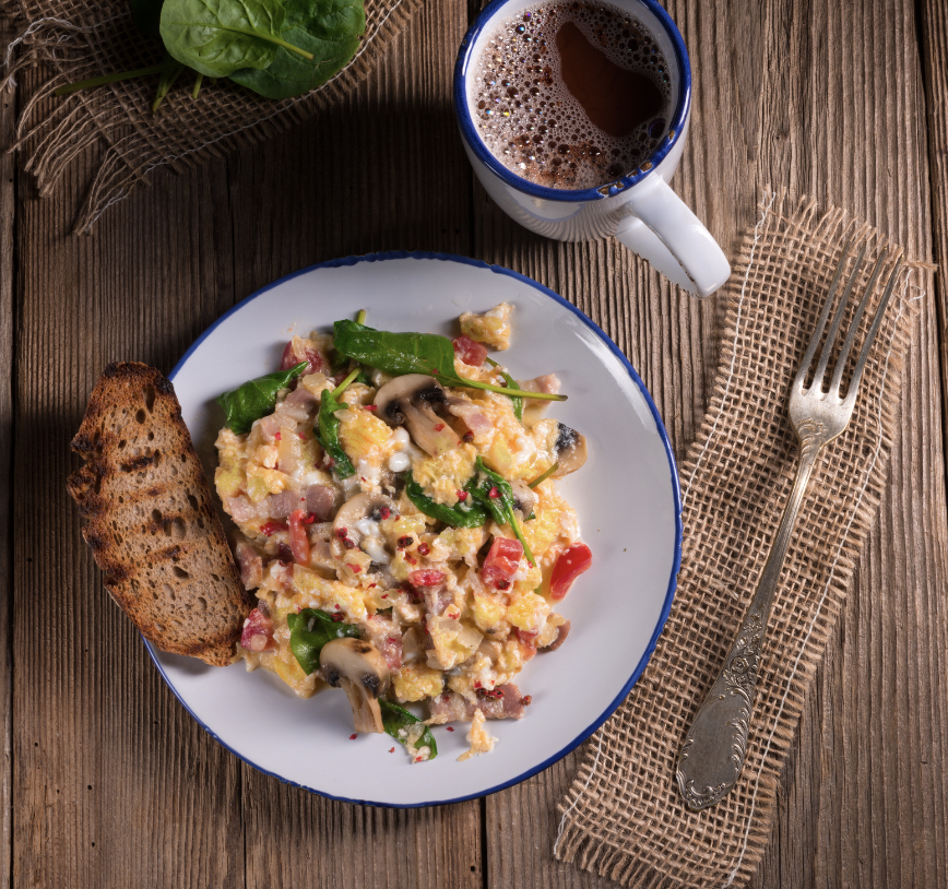 Veggie Egg Scramble