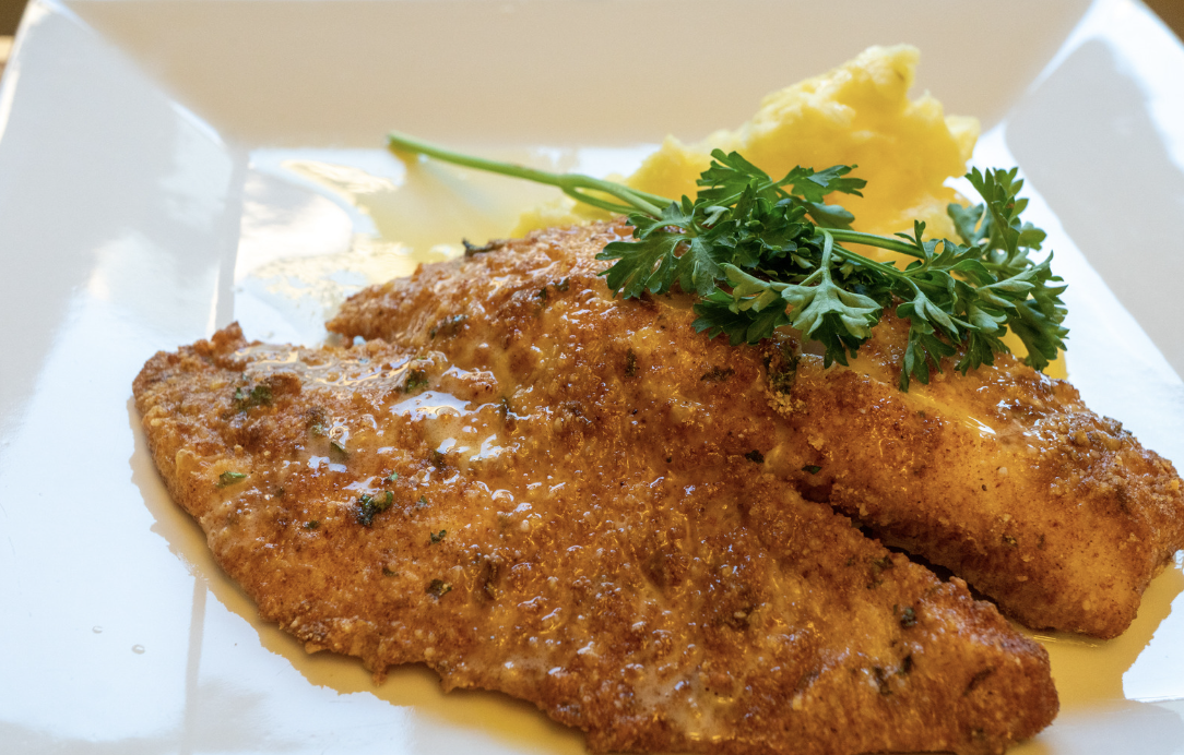 5 Ingredient Parmesan Crusted Tilapia