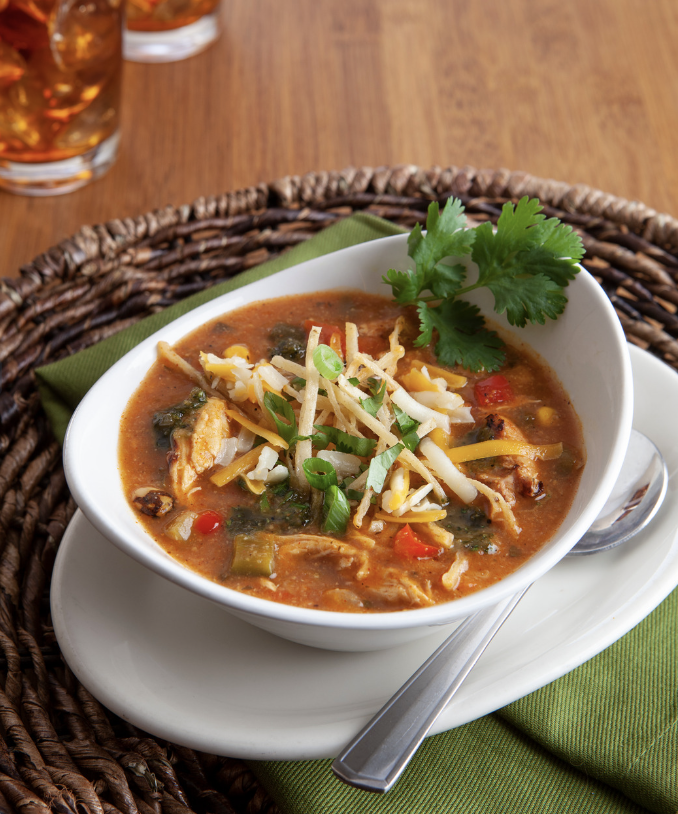 5 Ingredient Chicken Tortilla Soup