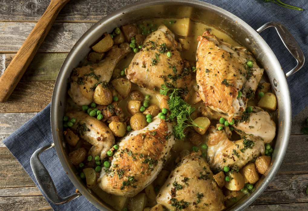 Chicken Vesuvio