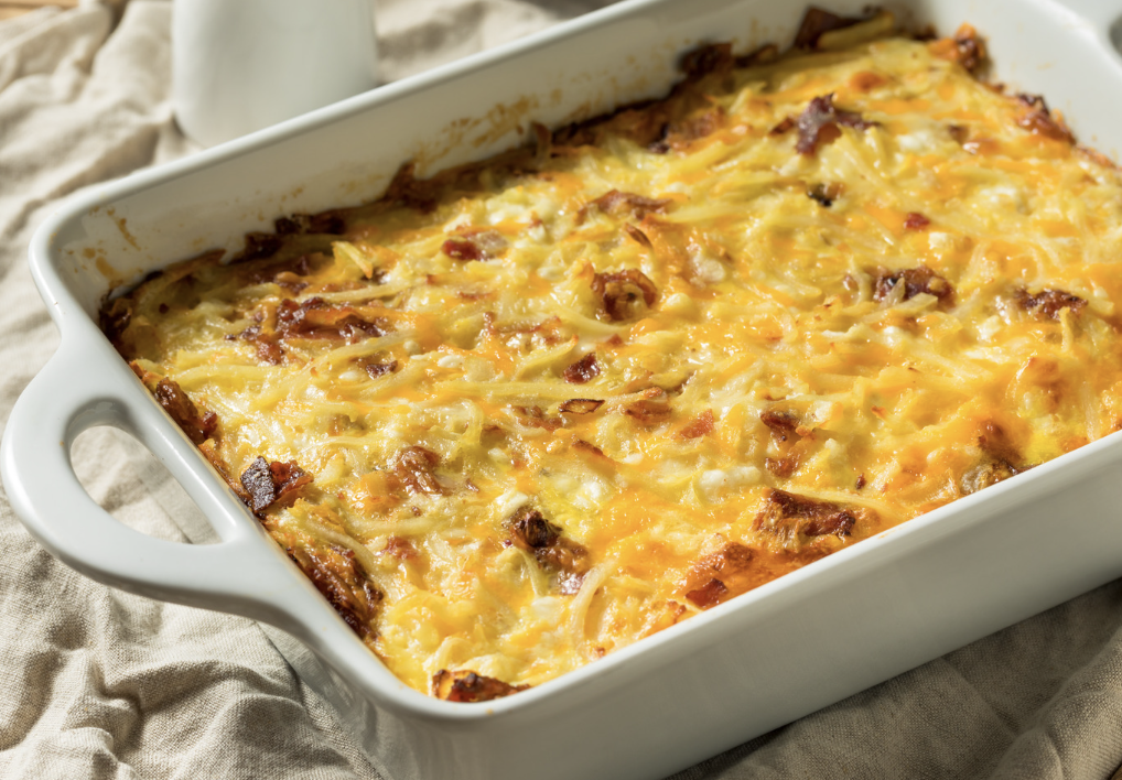 Low Carb Bacon Cheeseburger Casserole