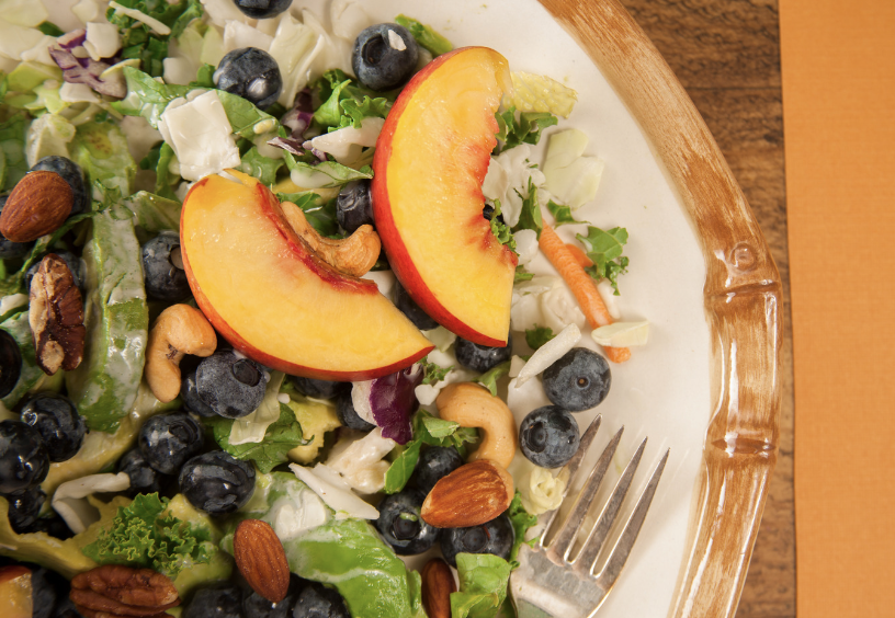 Peach Berry Salad
