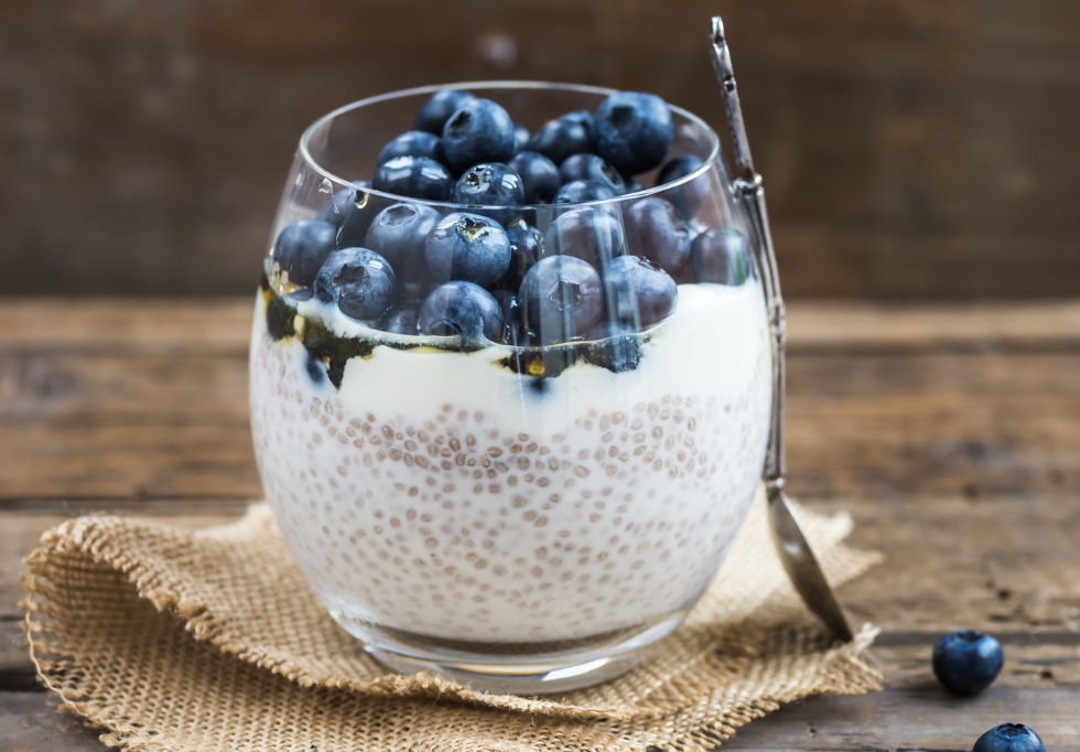 Quick & Tasty Blueberry Chia Seed Pudding