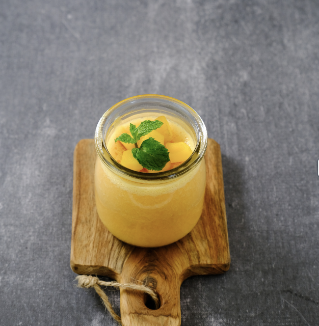 Mango Mint Pudding