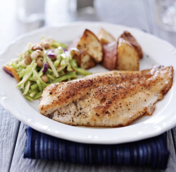 Pan-Fried Fish the Italian Way
