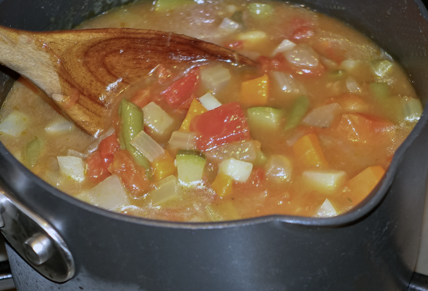 6 Vegetable soup! Creamy or Chunky
