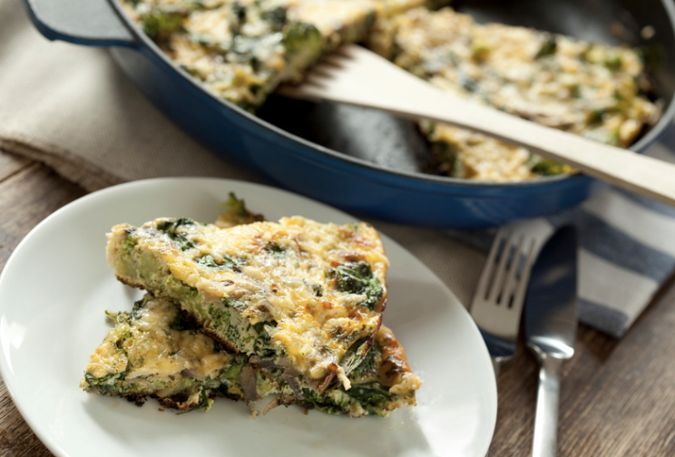 Sweet Potato and Kale Frittata