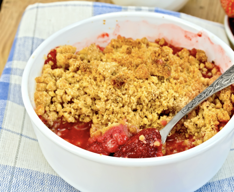 Strawberry Fruit Crisp
