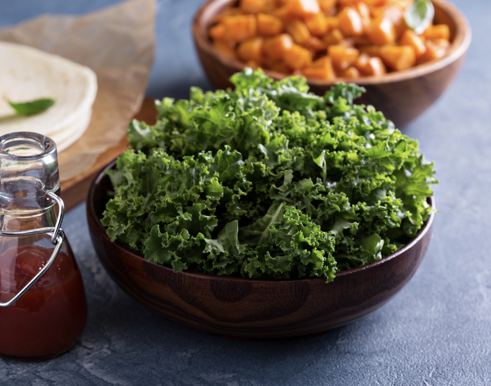 Cozy Sweet Potato and Kale Soup