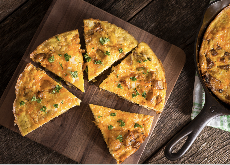 Chicken and Pepper Frittata