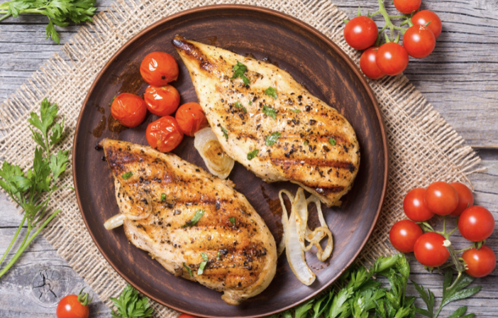 Chicken with Creamy Salsa