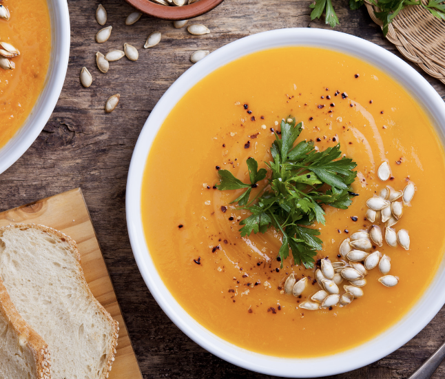 Pumpkin Coconut Soup