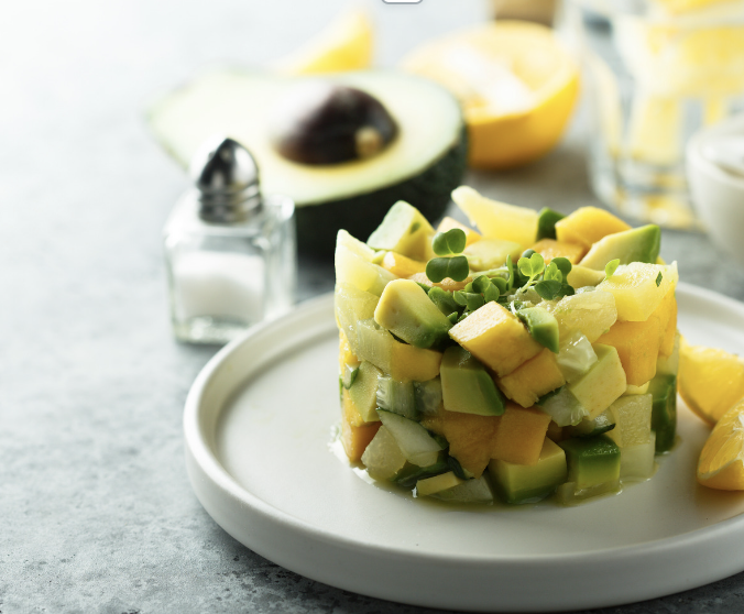 Mango Peach Salsa