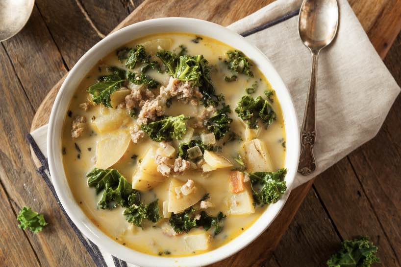 Tuscan Kale and Sausage Soup