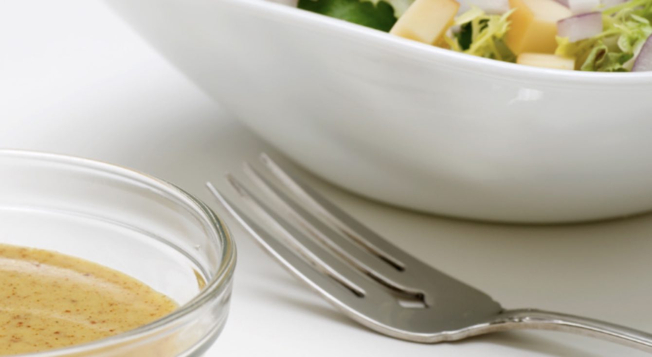 Simple Salad with Lemon Dijon Dressing