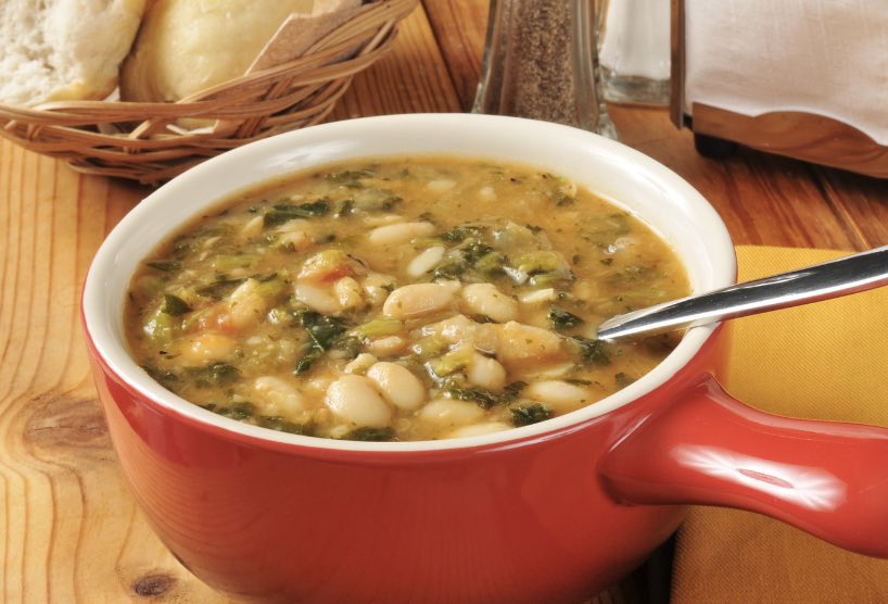 Kale and White Bean with Sausage Soup