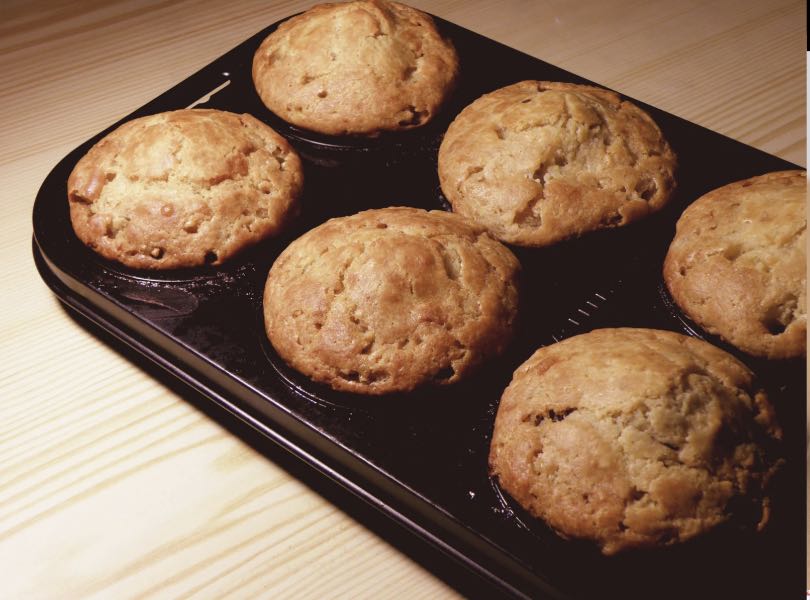 Whole Wheat Apricot Muffins