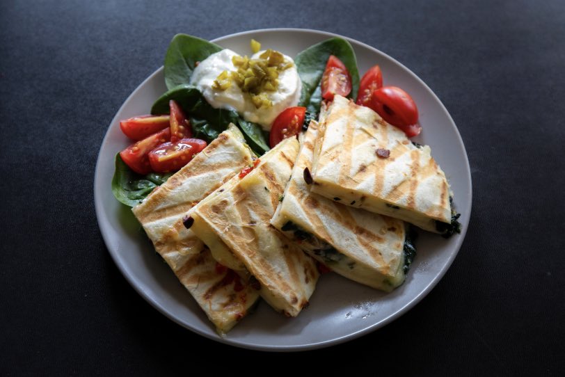 Spinach Quesadilla