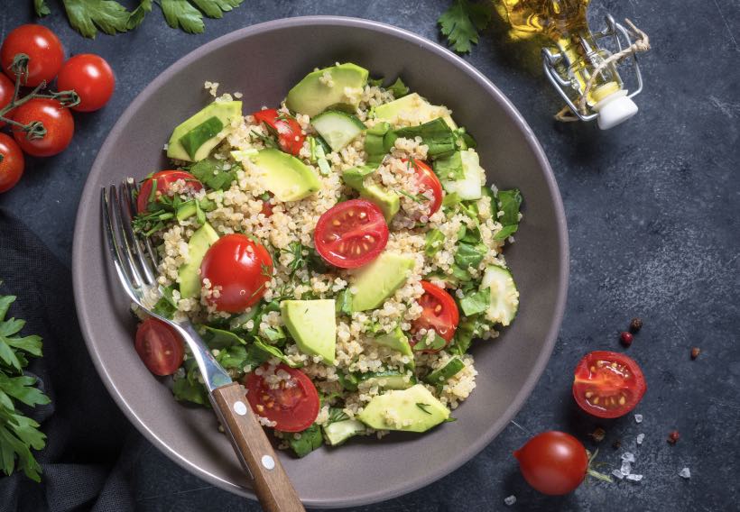 Spinach Quinoa Salad