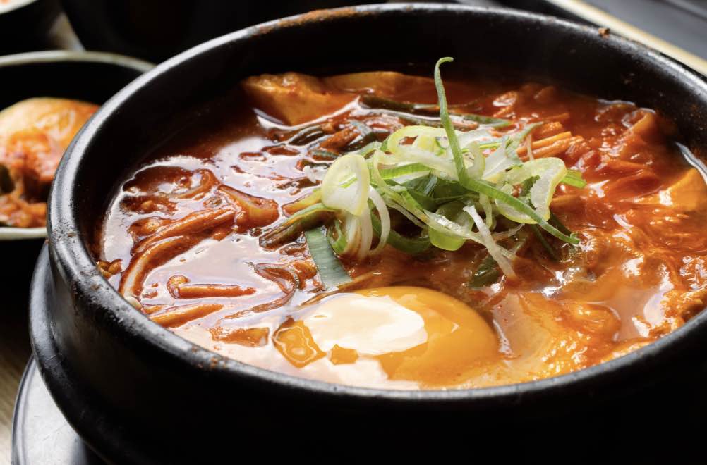 Egg with Kimchi & Whole Grain Toast