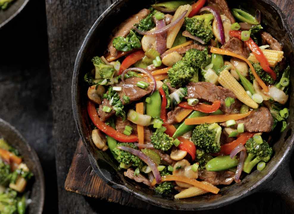 Beef Stir-Fry with Fermented Vegetables