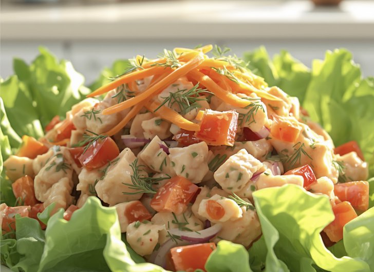 Tuna Veggie Salad